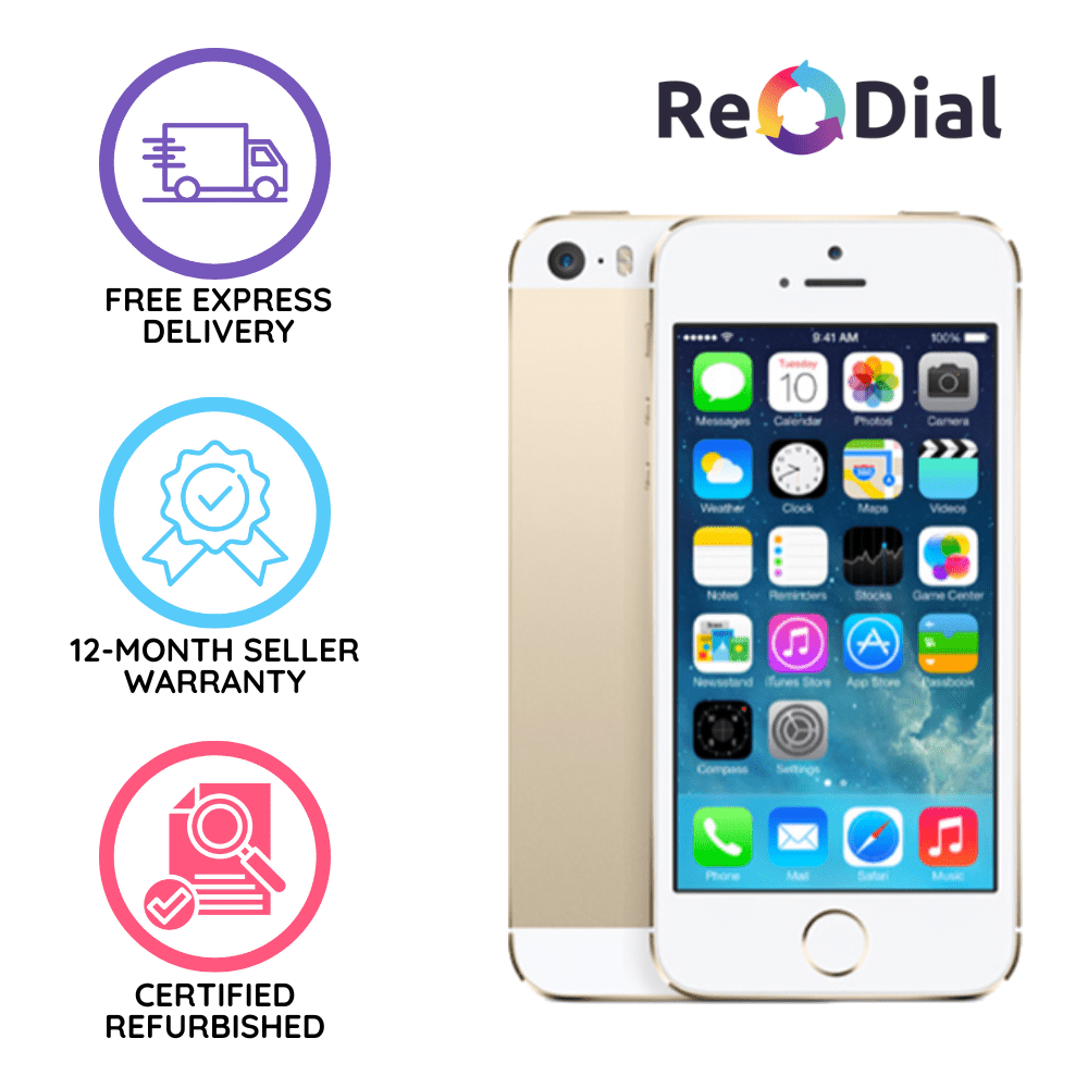 Refurbished Apple iPhone 5s - Acceptable Condition - ReDial Refurbished Apple iPhone 5s - Acceptable Condition - ReDial